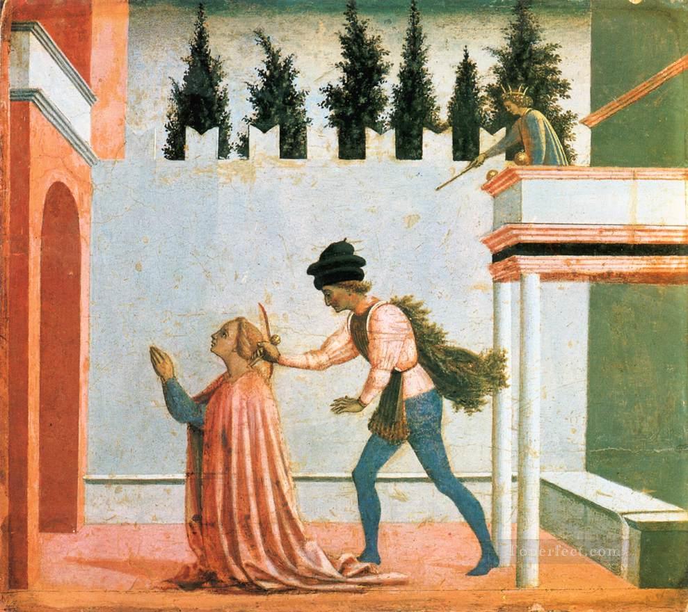 聖ルチアの殉教 ルネッサンス ドメニコ・ヴェネツィアーノ油絵